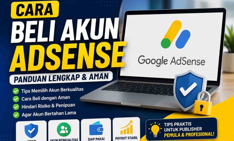 Beli Akun AdSense