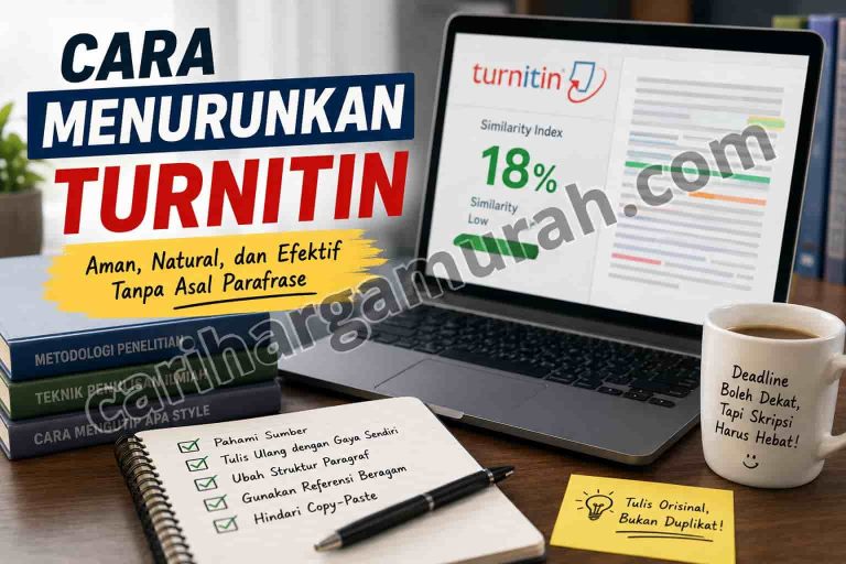 Cara Menurunkan Turnitin