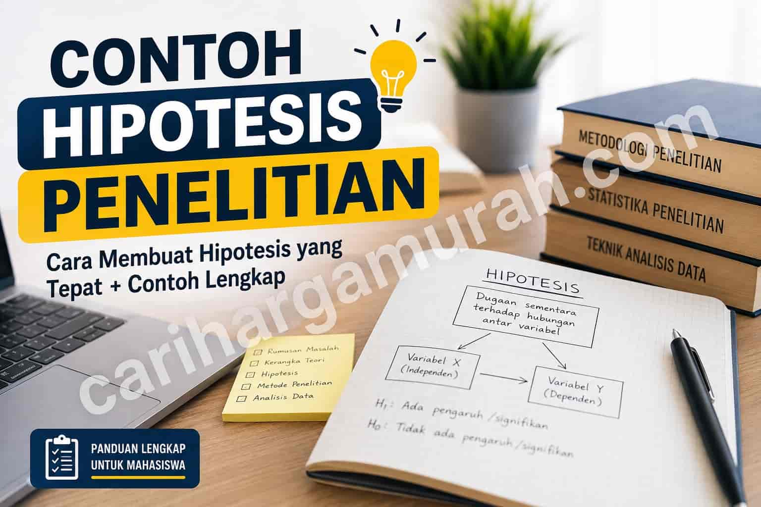 Contoh hipotesis penelitian