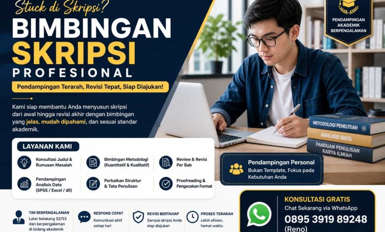 Jasa Bimbingan Skripsi Profesional