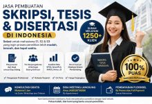 Jasa Pembuatan Skripsi, Tesis dan Disertasi