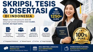 Jasa Pembuatan Skripsi, Tesis dan Disertasi
