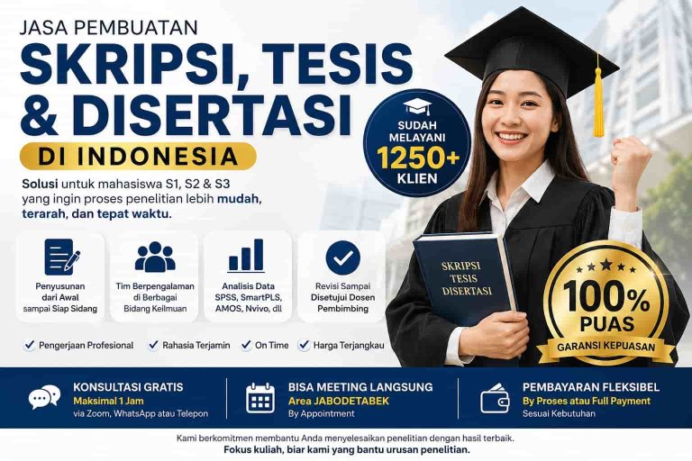 Jasa Pembuatan Skripsi, Tesis dan Disertasi