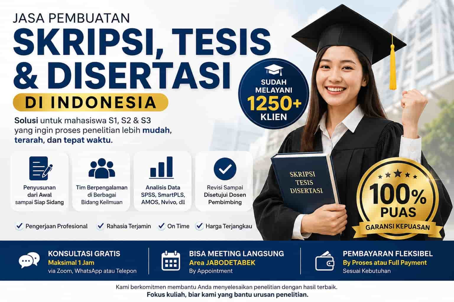 Jasa Pembuatan Skripsi, Tesis dan Disertasi