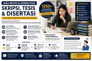 Jasa Revisi dan Konsultasi Skripsi, Tesis & Disertasi
