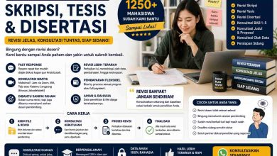 Jasa Revisi dan Konsultasi Skripsi, Tesis & Disertasi