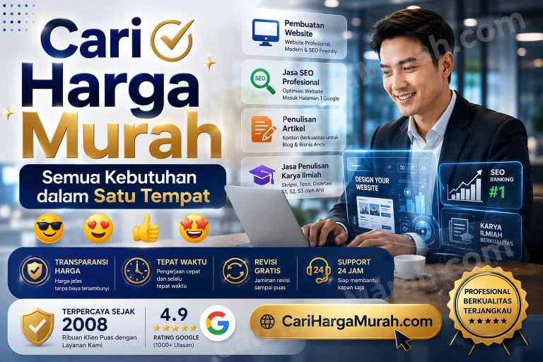 Cari Harga Murah - Semua Kebutuhan dalam Satu Tempat