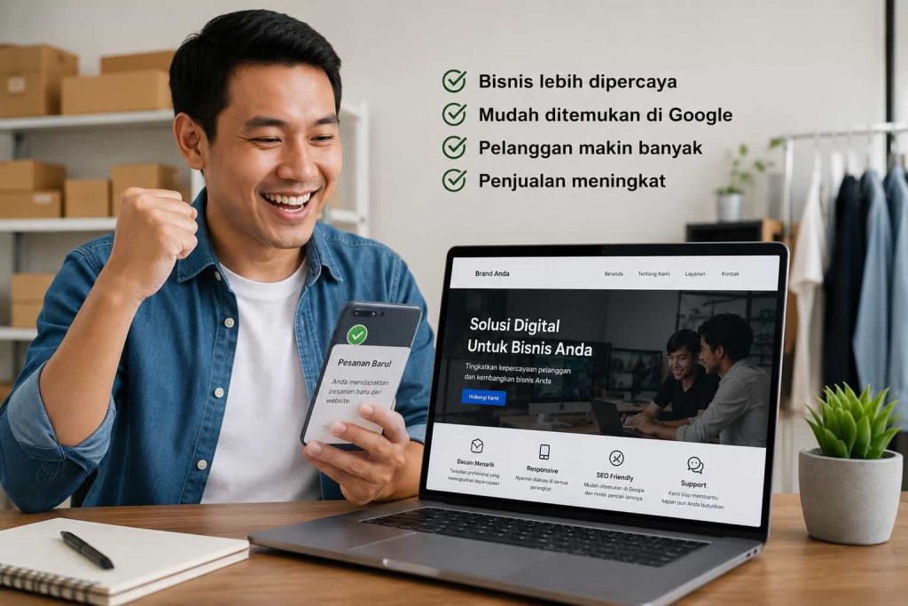 Jasa Pembuatan Website Profesional Indonesia