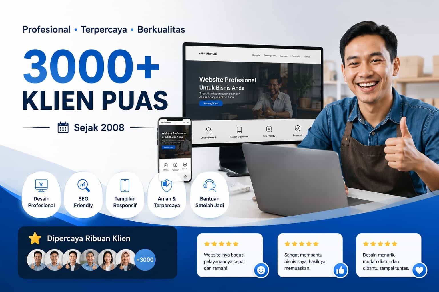 Tentang Kami Jasa Pembuatan Website Profesional Indonesia
