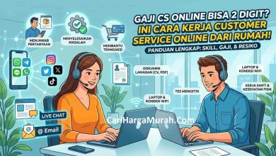 Customer service online kerja dari rumah gaji 2 digit