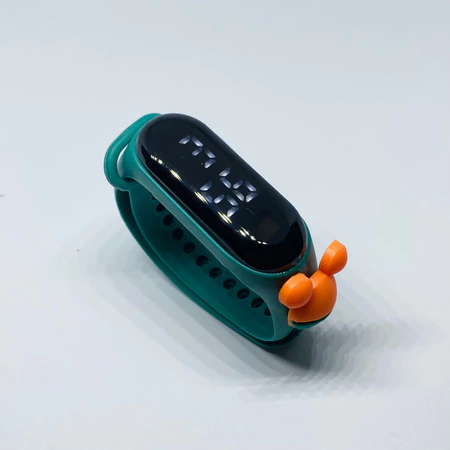 Jam Tangan Digital LED motif Green Mickey