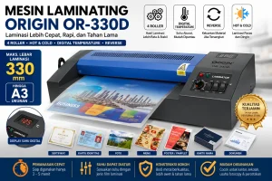 Mesin Laminating A3 Origin OR 330D di CariHargaMurah.com CHM