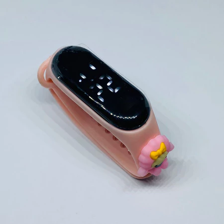 Jam Tangan Digital LED motif Pink Melody