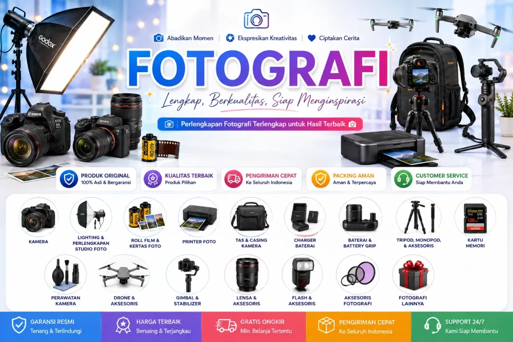 Kategori Fotografi di CariHargaMurah.com CHM