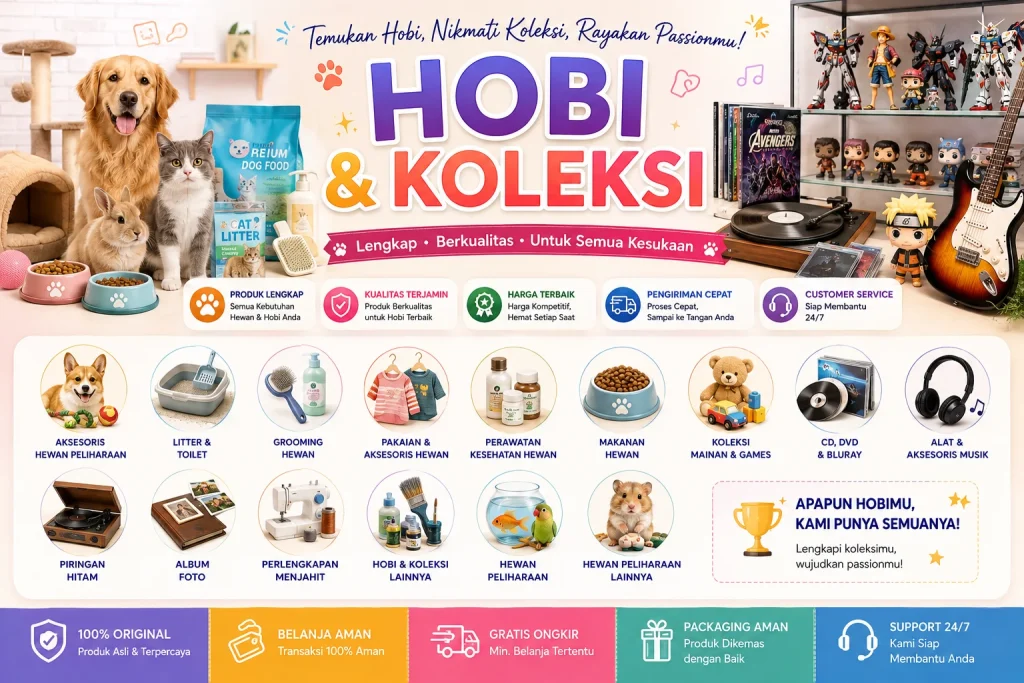 Kategori Hobi dan Koleksi di CariHargaMurah.com CHM