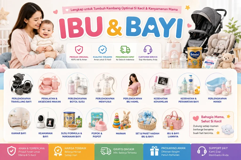 Kategori Ibu dan Bayi di CariHargaMurah.com CHM