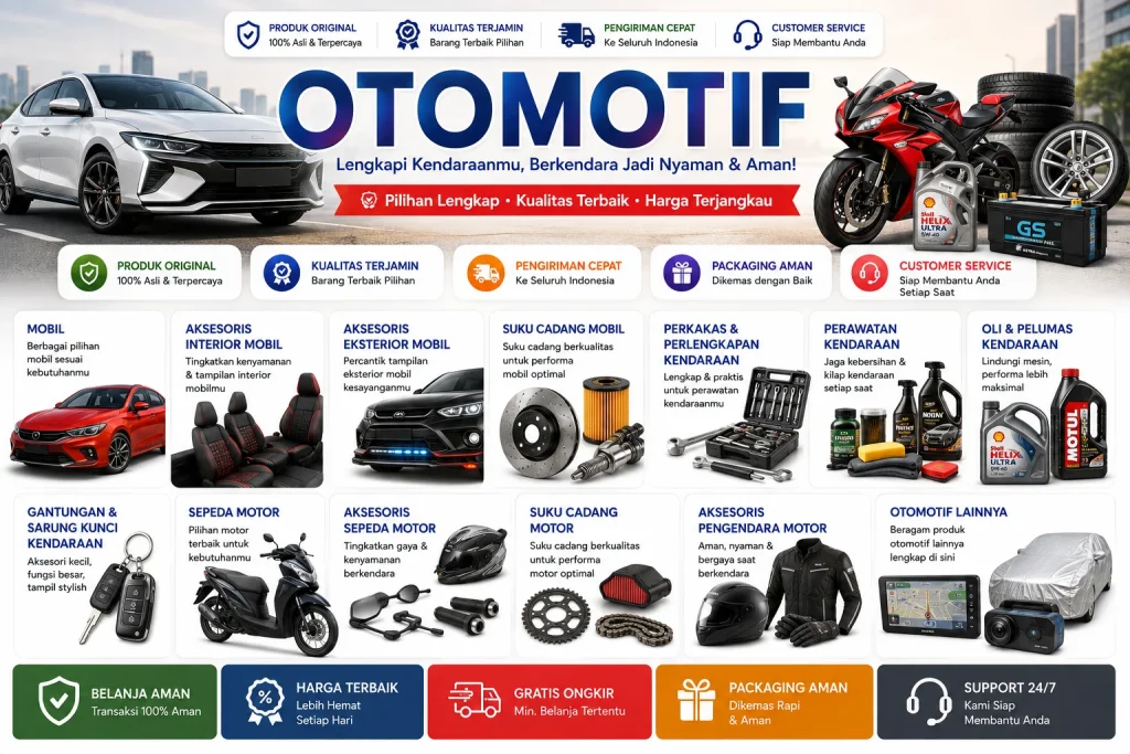 Kategori Otomotif di CariHargaMurah.com CHM